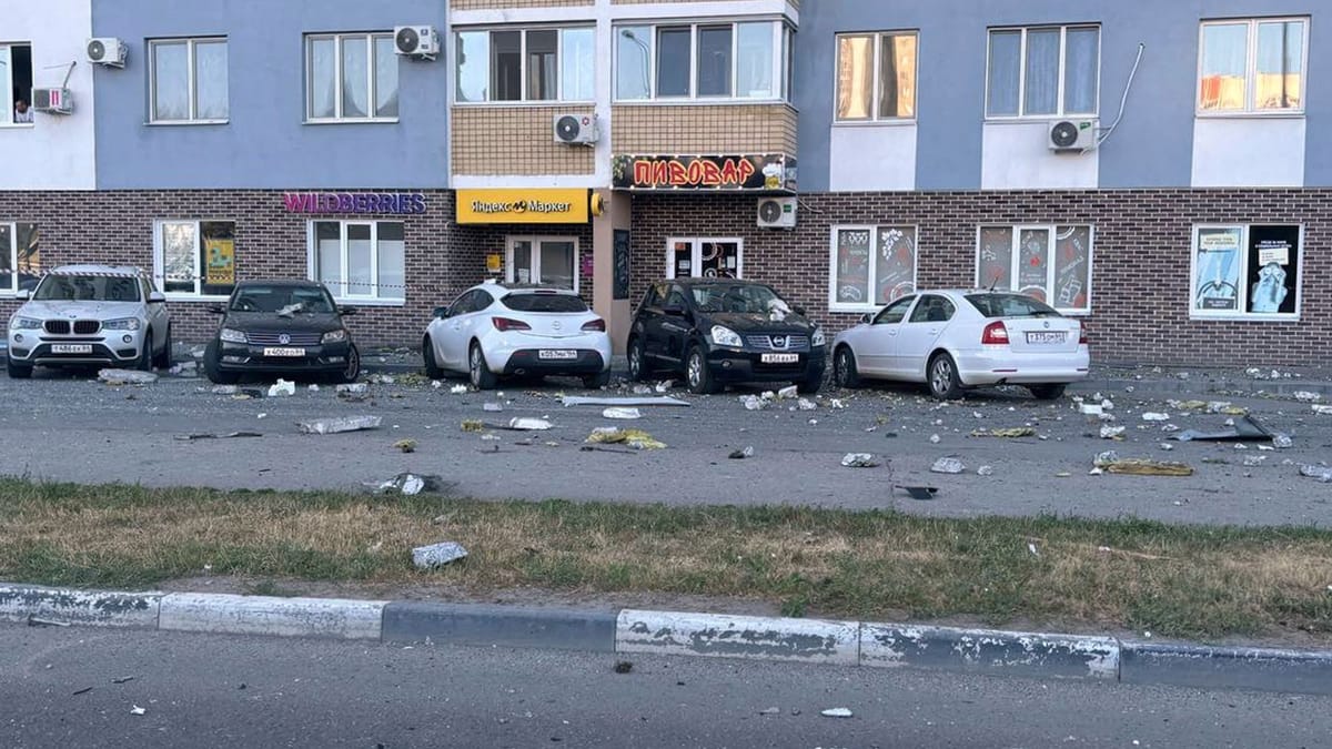 Previously the largest drone attack reported in the south of Russia