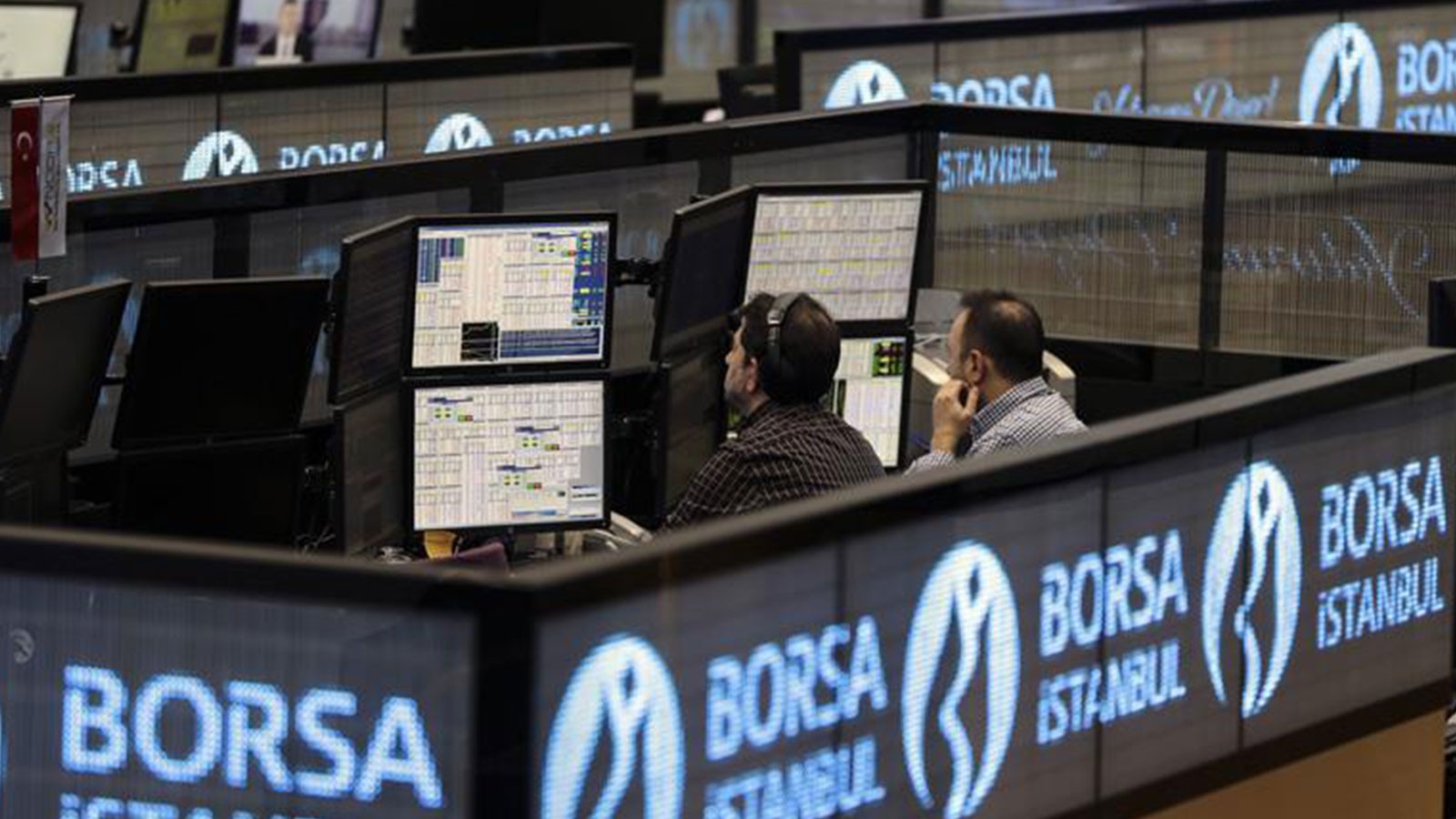 The stock market declined in the first half of the day
