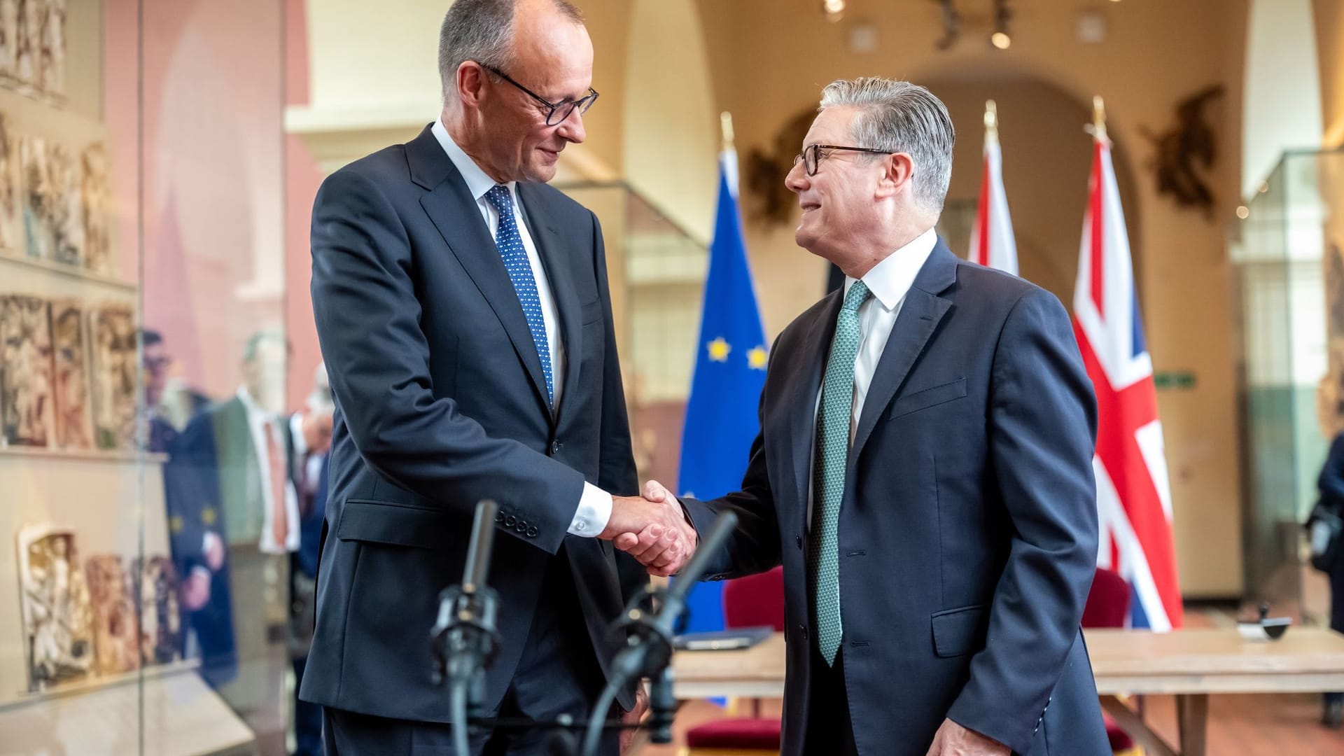 Chancellor Merz in London