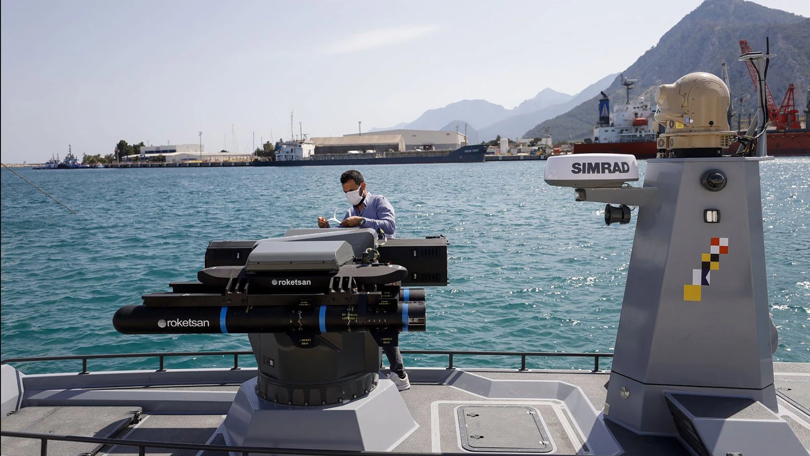 The Navy has opened the Flag! Local SİDA is in the world media.