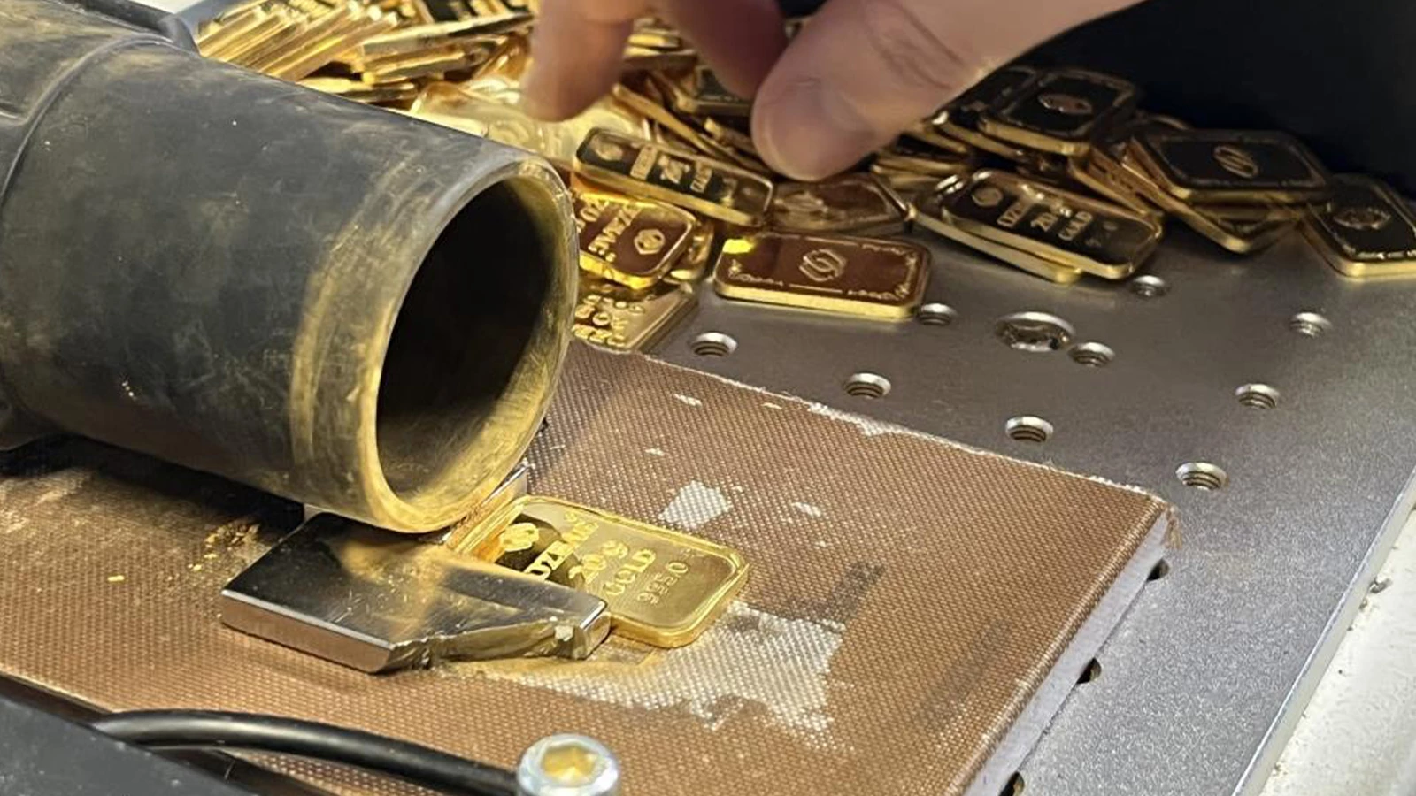 Demand boom for gold following the sharp drop in prices