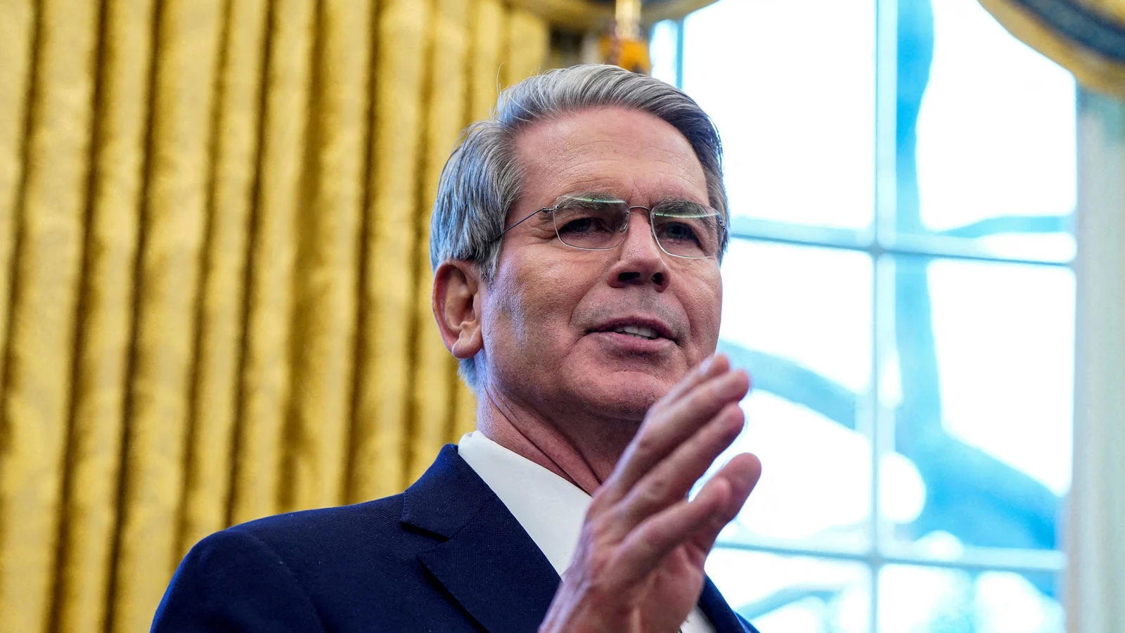 US Treasury Secretary Bessent said, "We have resources for an attack on Iran."