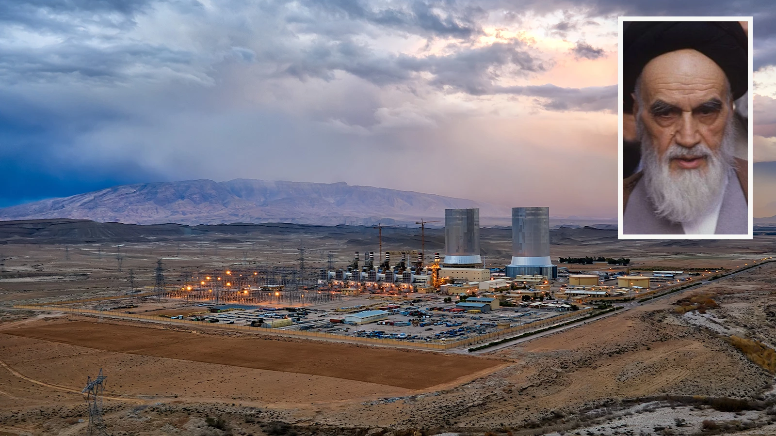 Khomeini was against nuclear! The first facility was built by the Germans