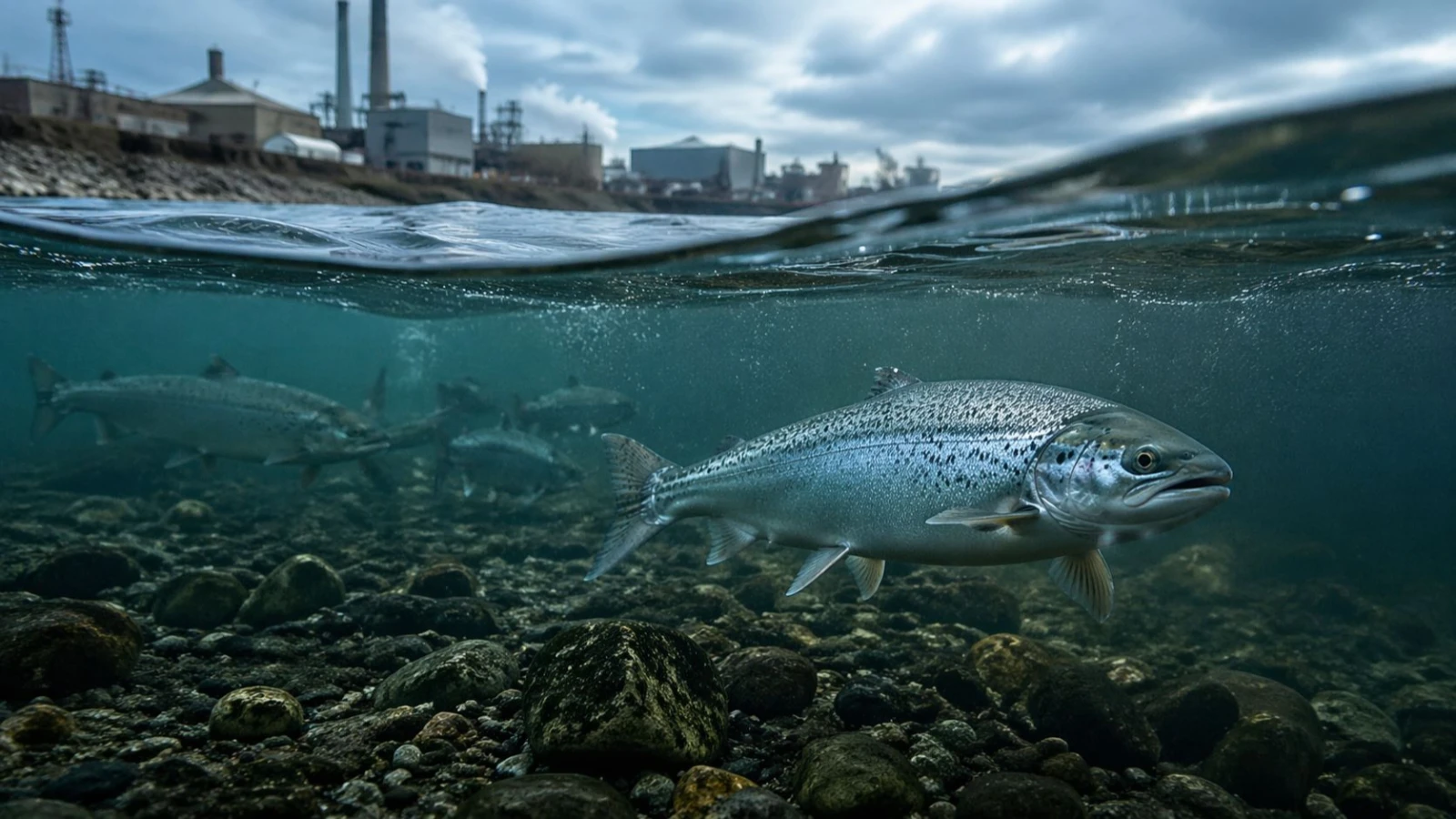 Controversial experiment: Salmon given cocaine swam like crazy
