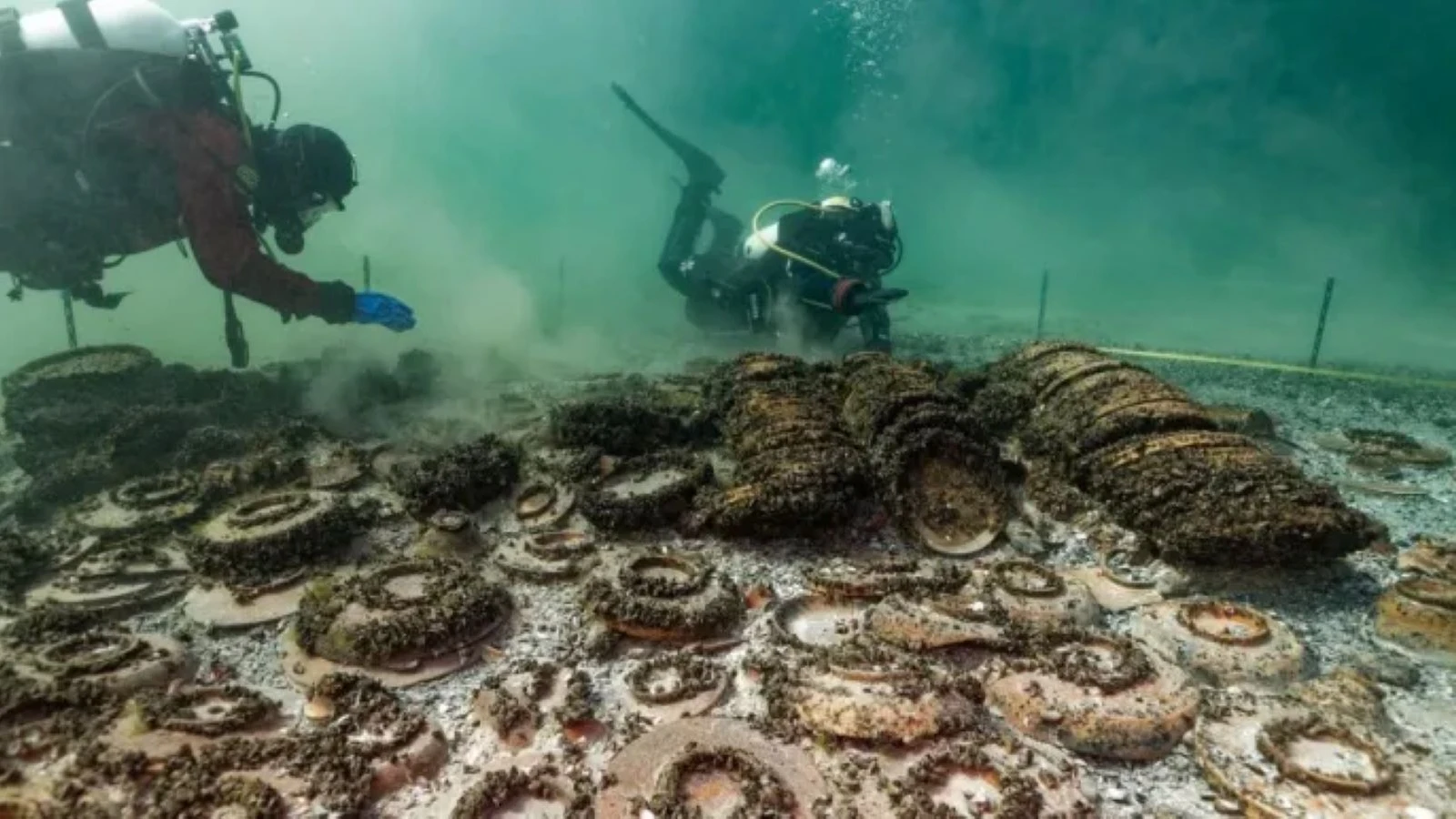 A surprising treasure was unearthed at Lake Neuchâtel in Switzerland