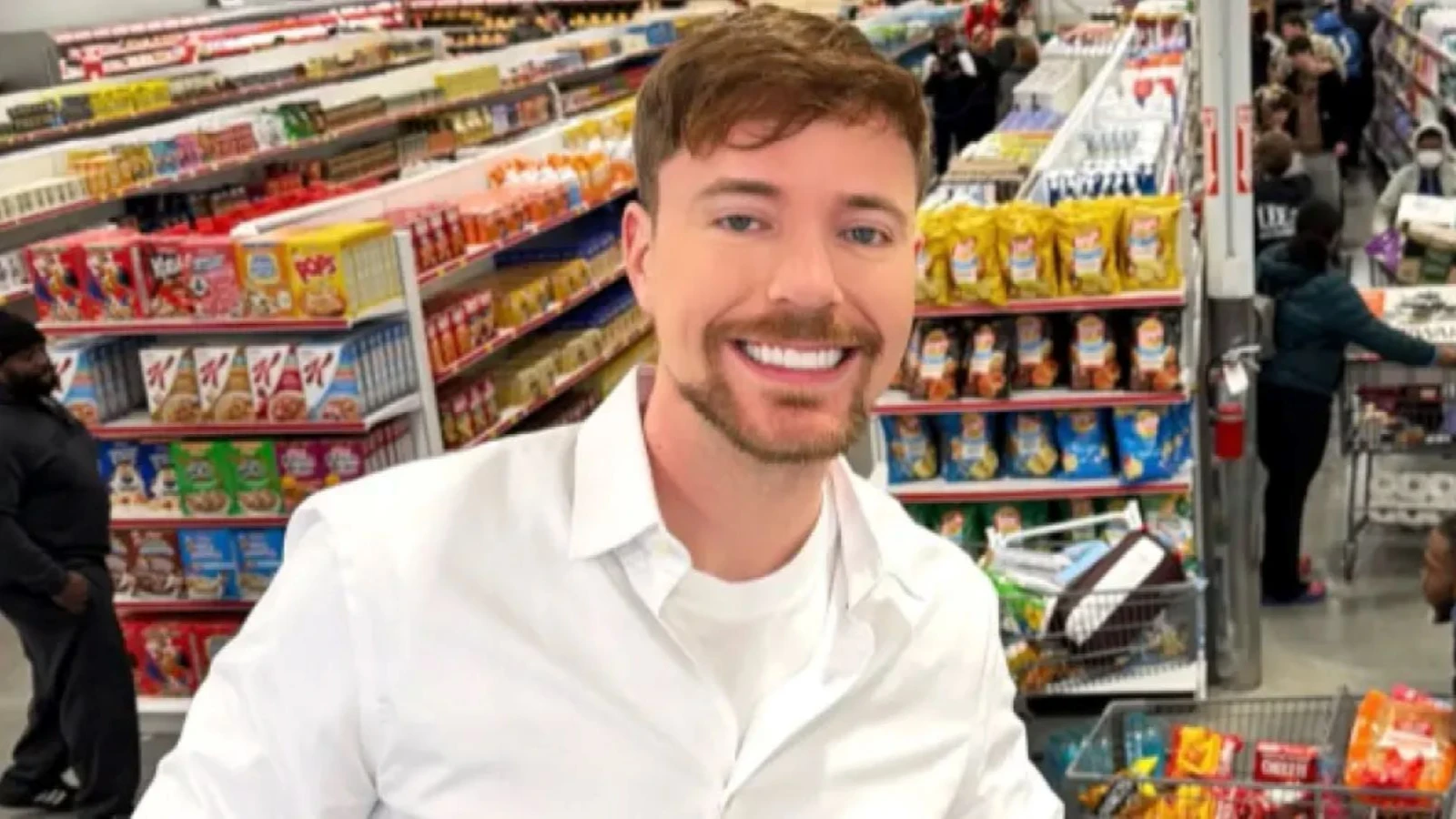 Crazy competition from MrBeast: 1 million dollars for those who stay in the supermarket for a year