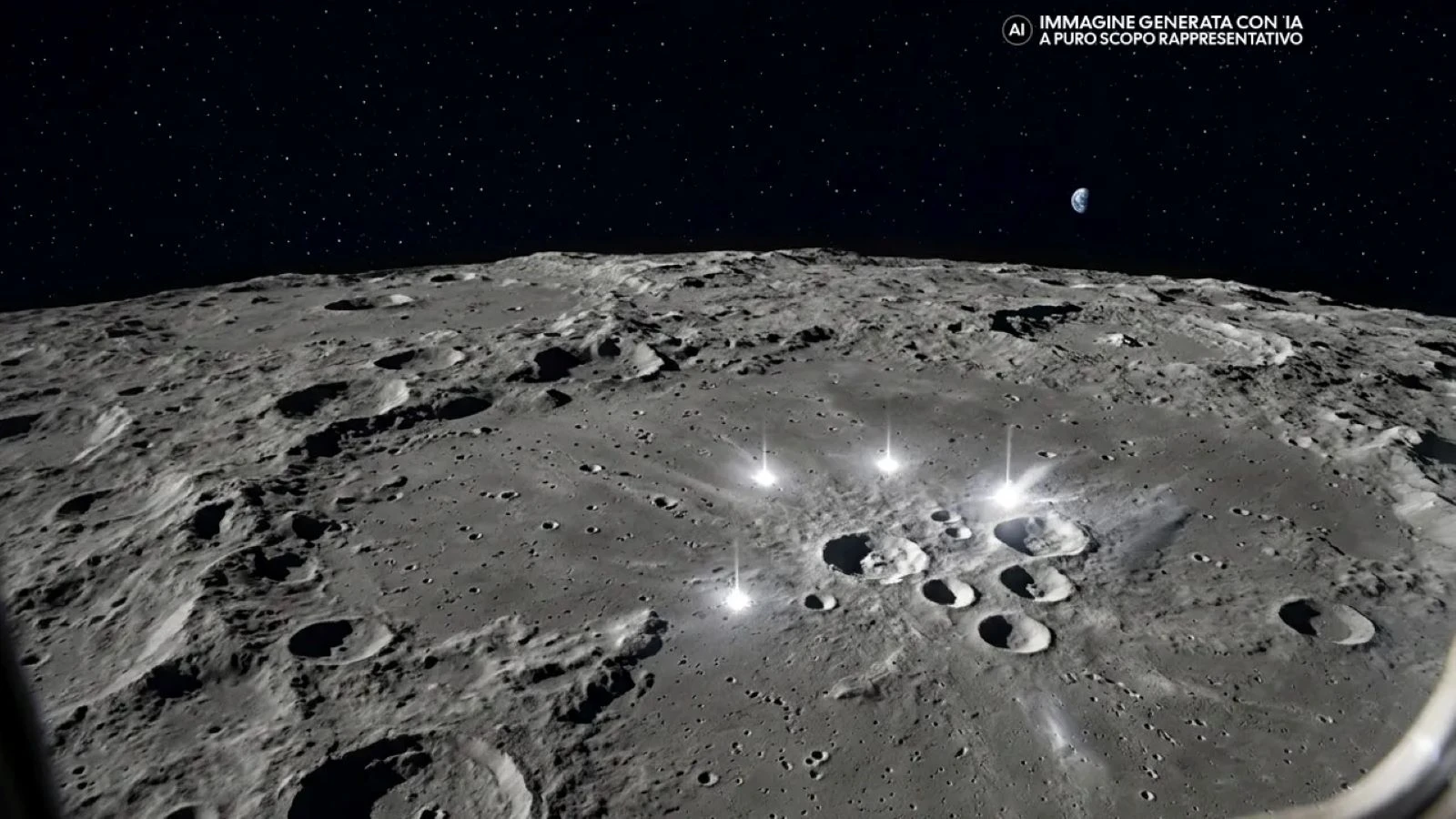 The secret of blue light flashes on the Moon: It is literally bombarded by meteors
