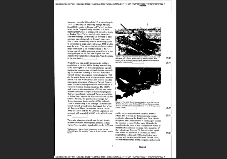 It came out from CIA documents, the fear of the USA is the Turkish-Greek war - Picture: 2
