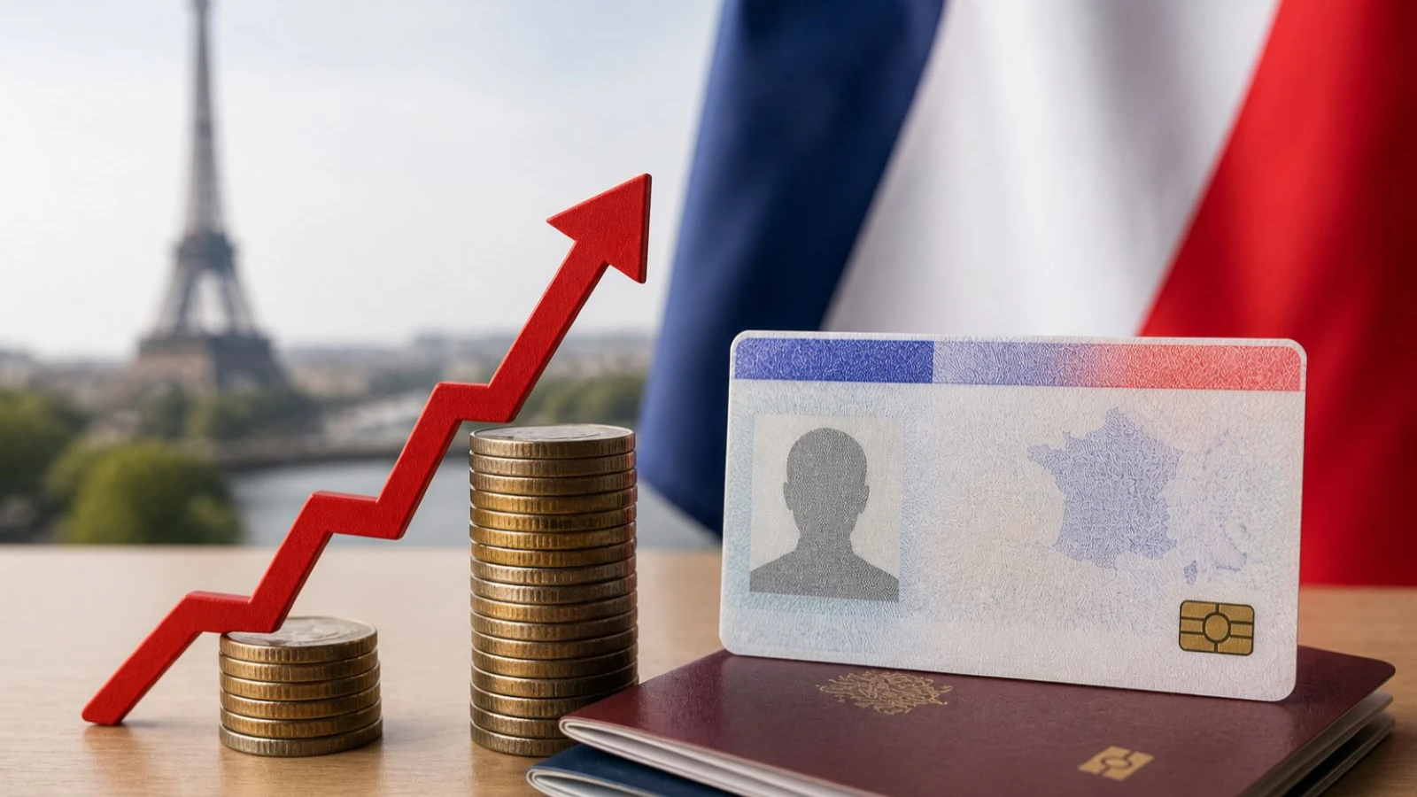 Huge increase in national visa and residence applications from France!