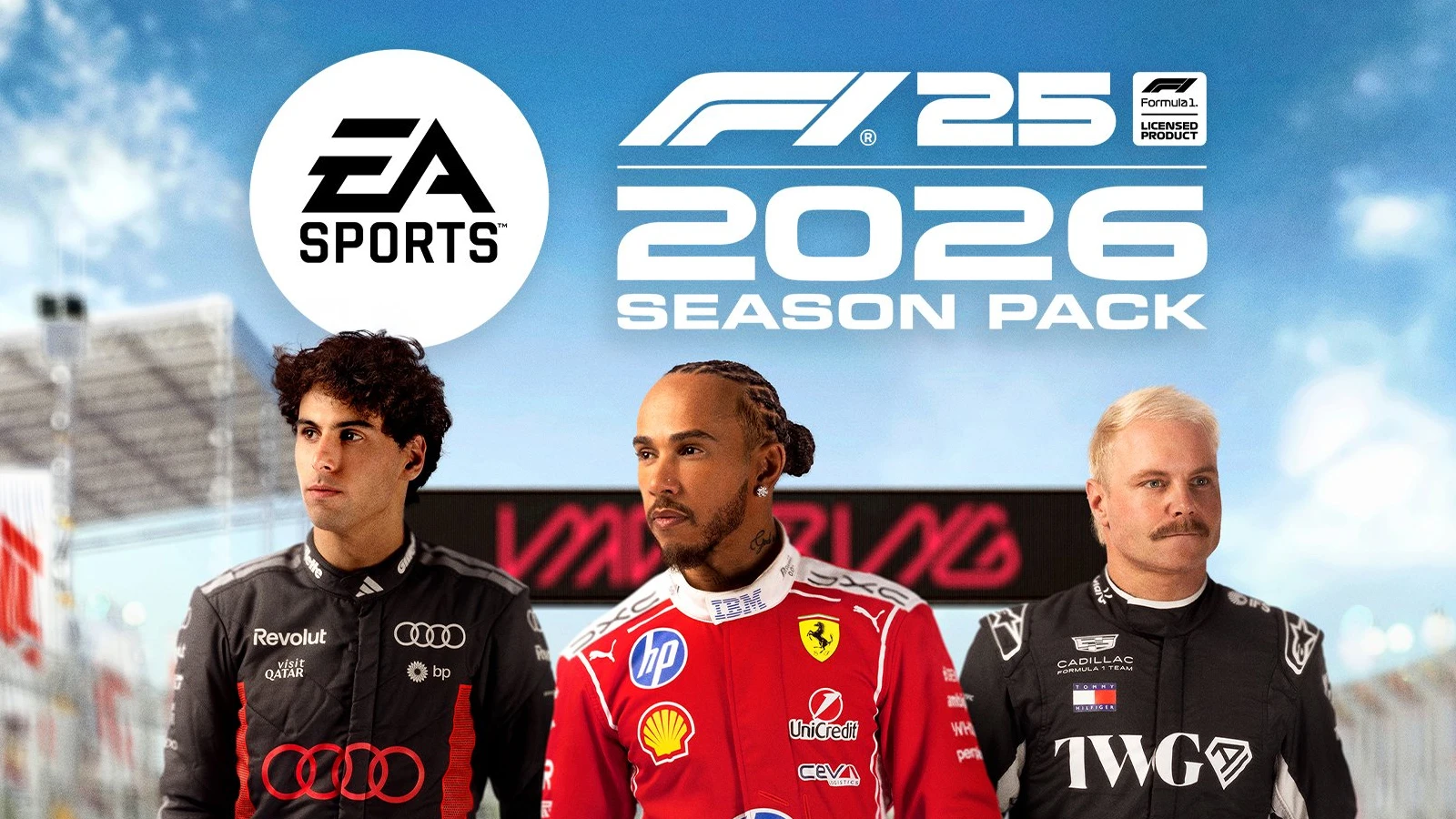 It's official: EA Sports unveils the cover of the F1 2025 game