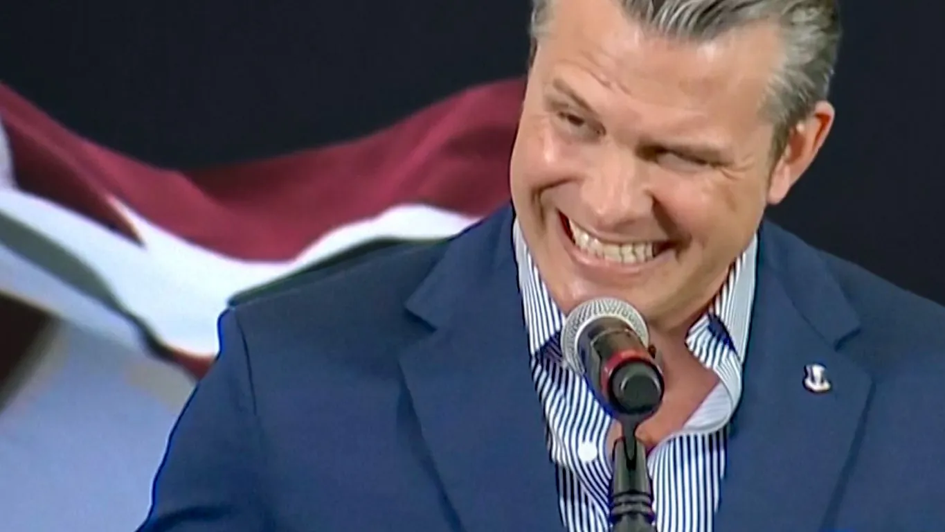 US Defense Minister Pete Hegseth: He wanted to encourage US soldiers. (archive image)