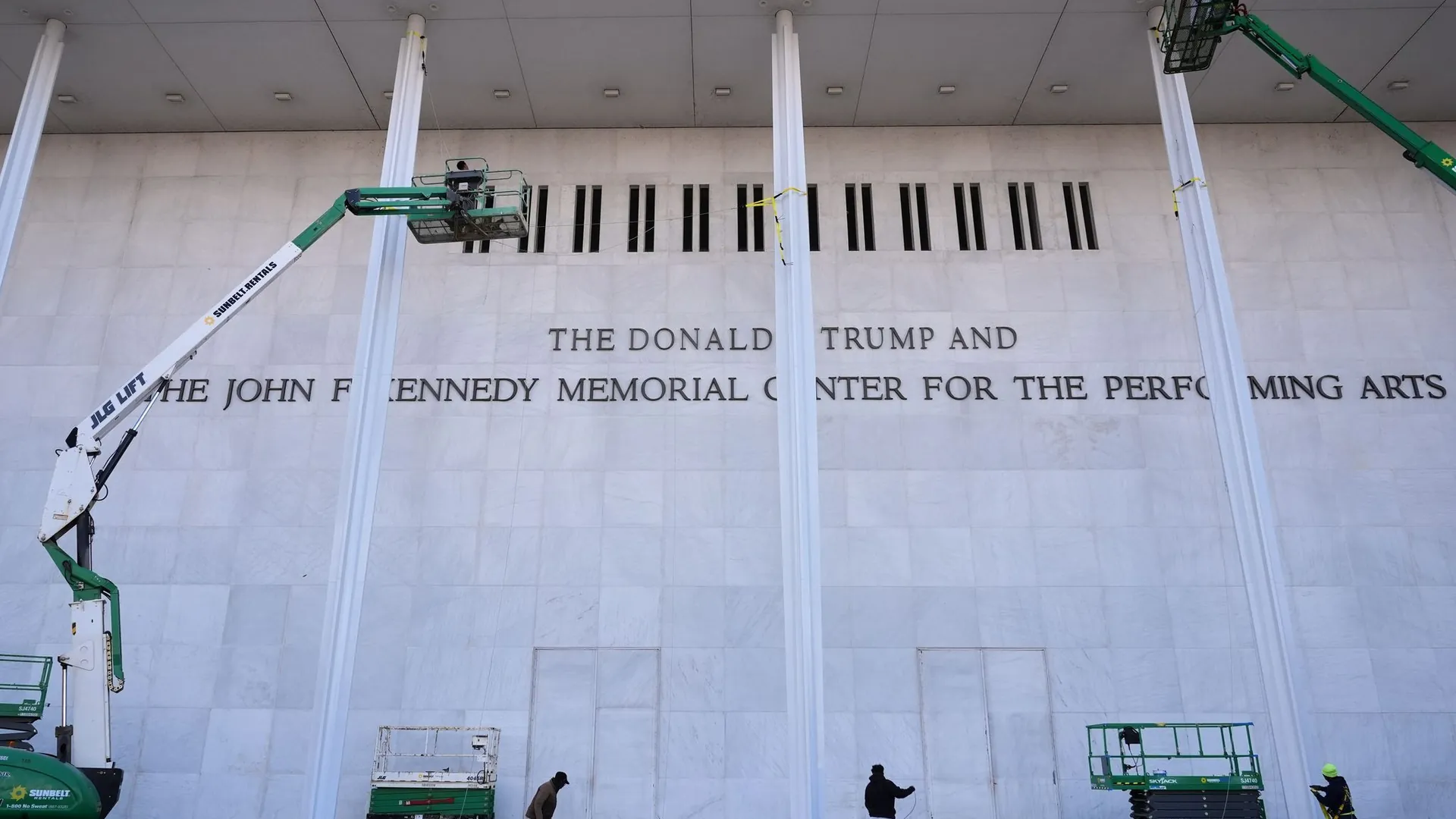 The Kennedy Center becomes the Trump Kennedy Center