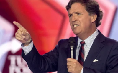 Tucker Carlson mocks Donald Trump’s polls