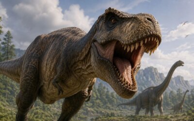 Why are the arms of a dinosaur in the T-rex mold small? Scientists have an idea