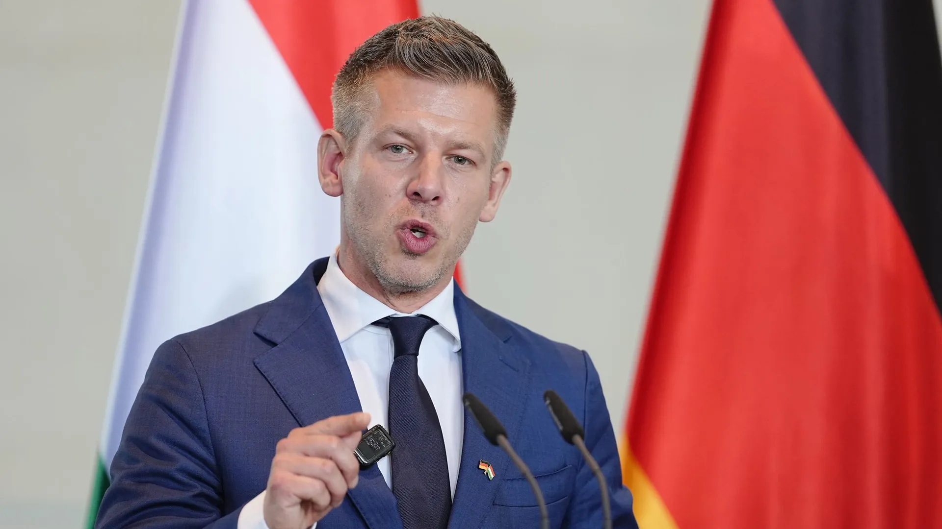 Hungary's Prime Minister Magyar in Berlin
