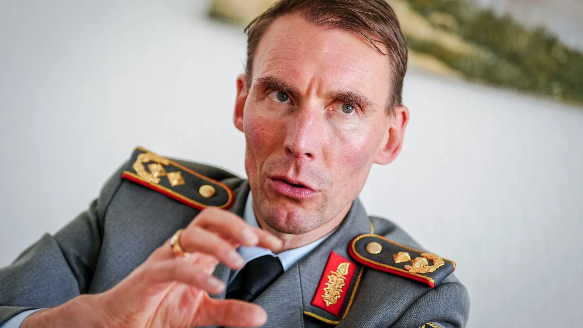 Army Inspector Christian Freuding: He misses the exchange with US colleagues. (archive image) Army Inspector Christian Freuding: He misses the exchange with US colleagues. (archive image)