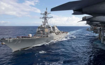 Iran claims to have fired on US destroyers and pushed them back