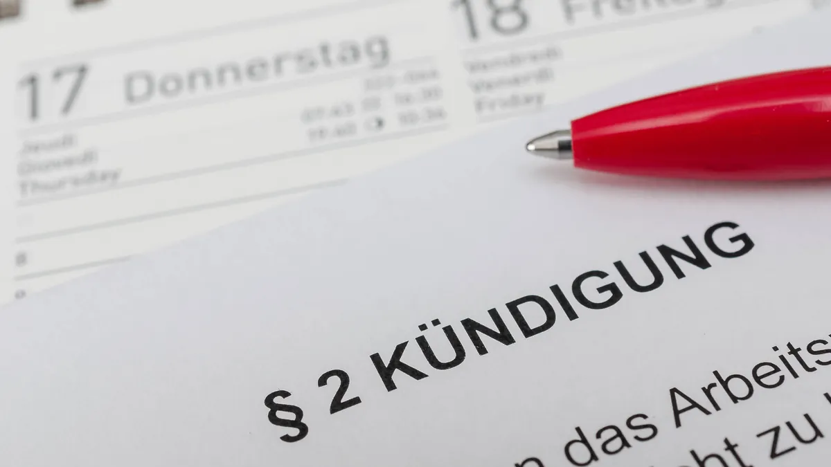 Kündigung: Die Zahl der Arbeitsrechtsklagen steigt.