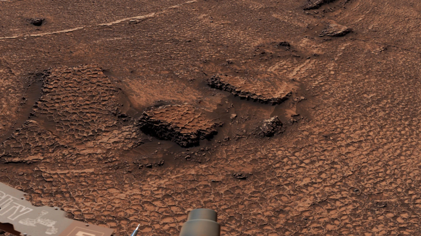 Surprising discovery on Mars: Vast 'honeycomb' field found