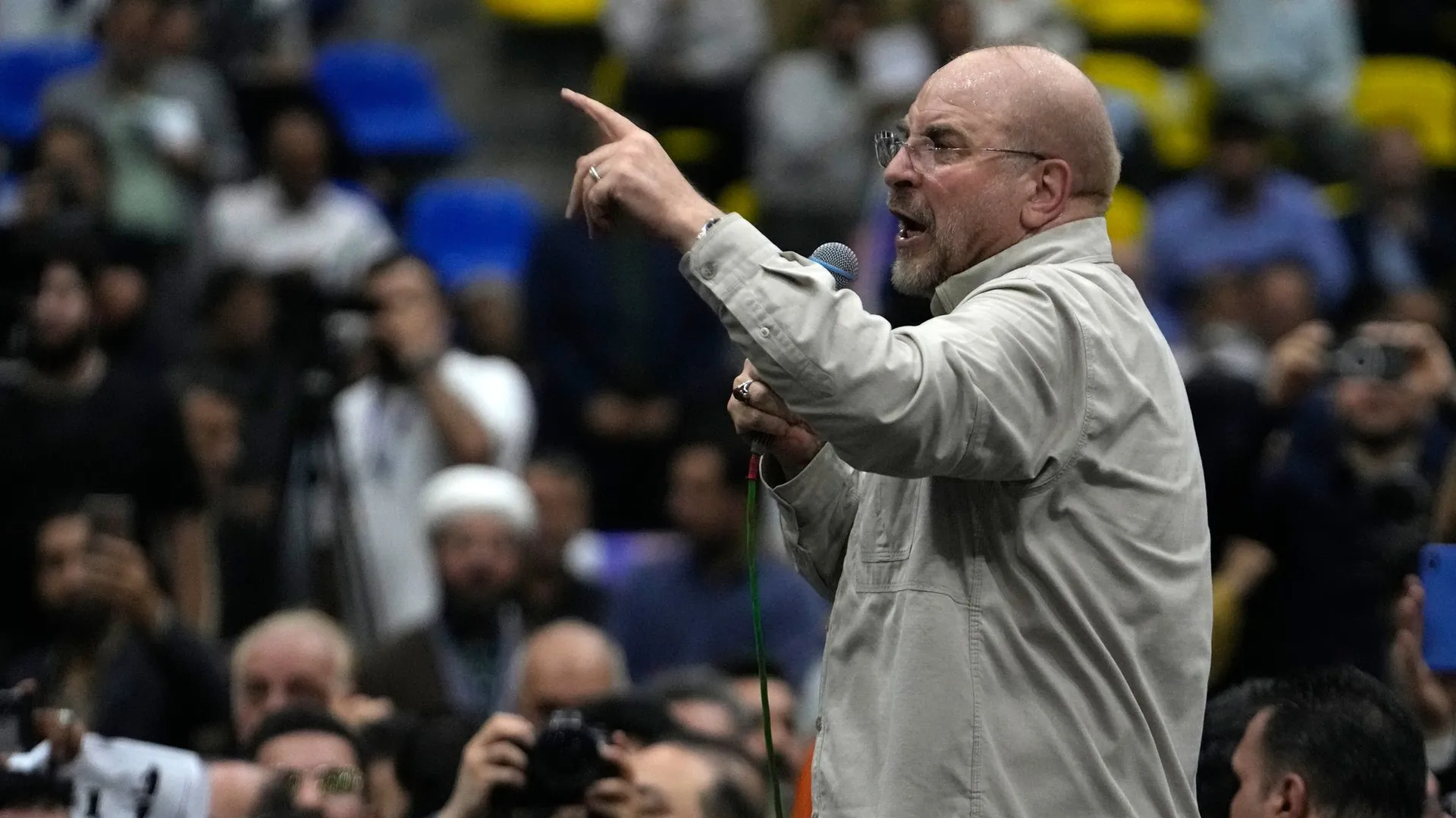 Iran's parliament speaker Ghalibaf Iran's parliament speaker Ghalibaf