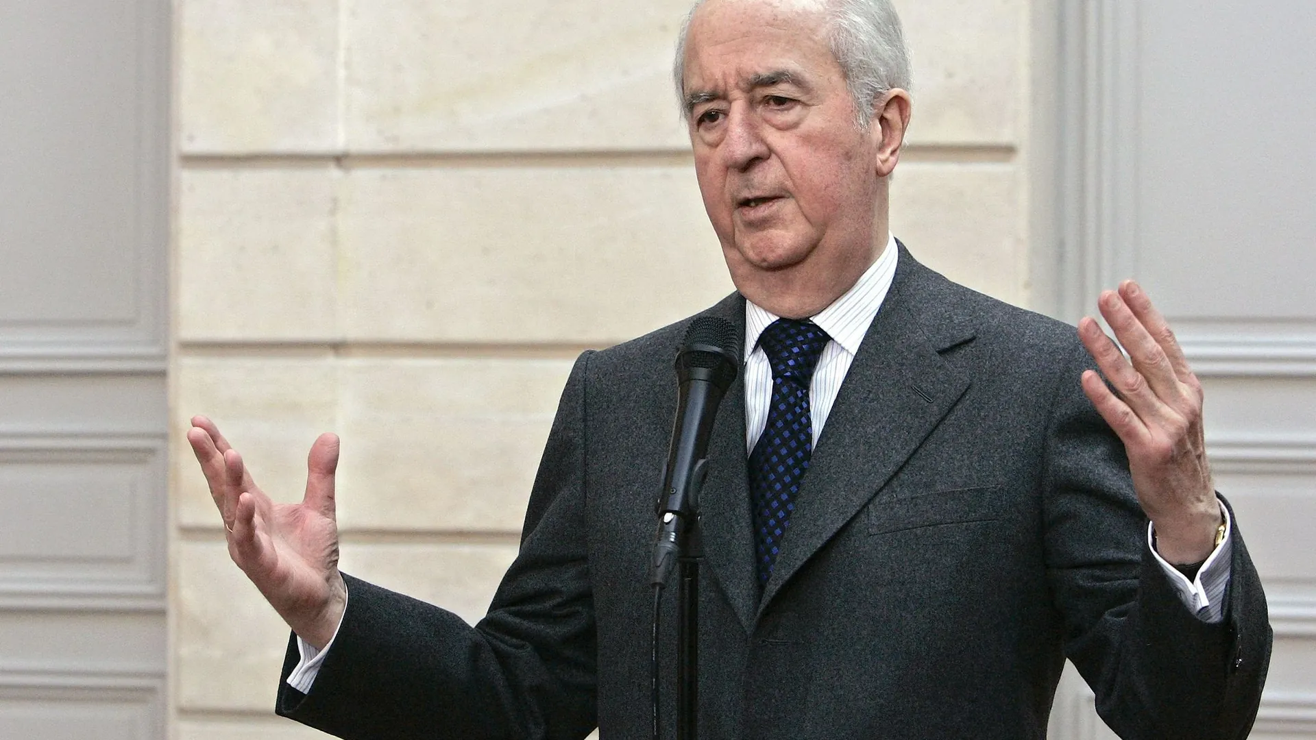 Former French Prime Minister Balladur Former French Prime Minister Balladur