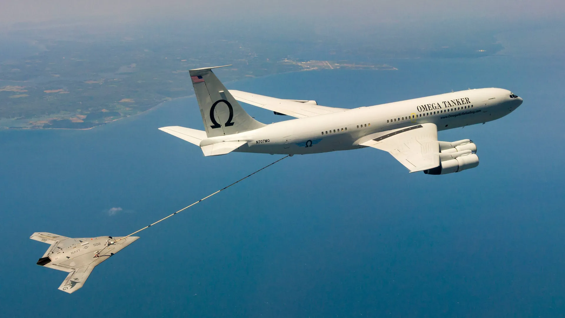 In 2015, a drone was refueled in mid-air by a US military aircraft for the first time.
