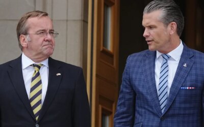 Pistorius and Hegseth sign arms agreement