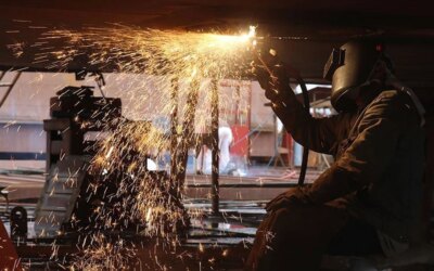 Industrial capacity utilization increased in September