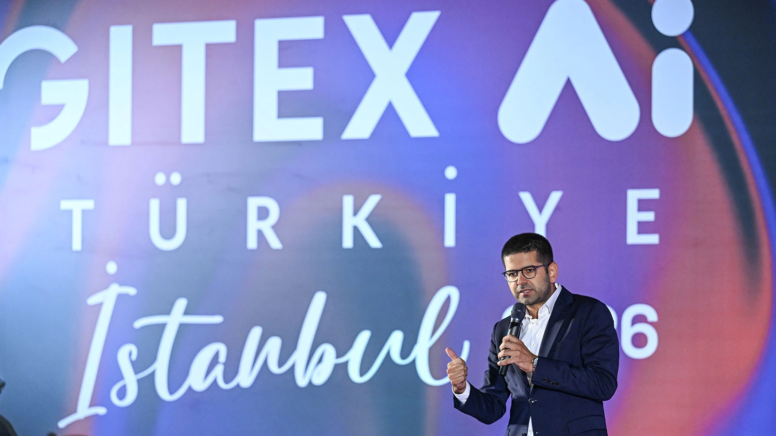 Presidential Investment and Finance Office President Dağlıoğlu spoke at GITEX Ai Türkiye