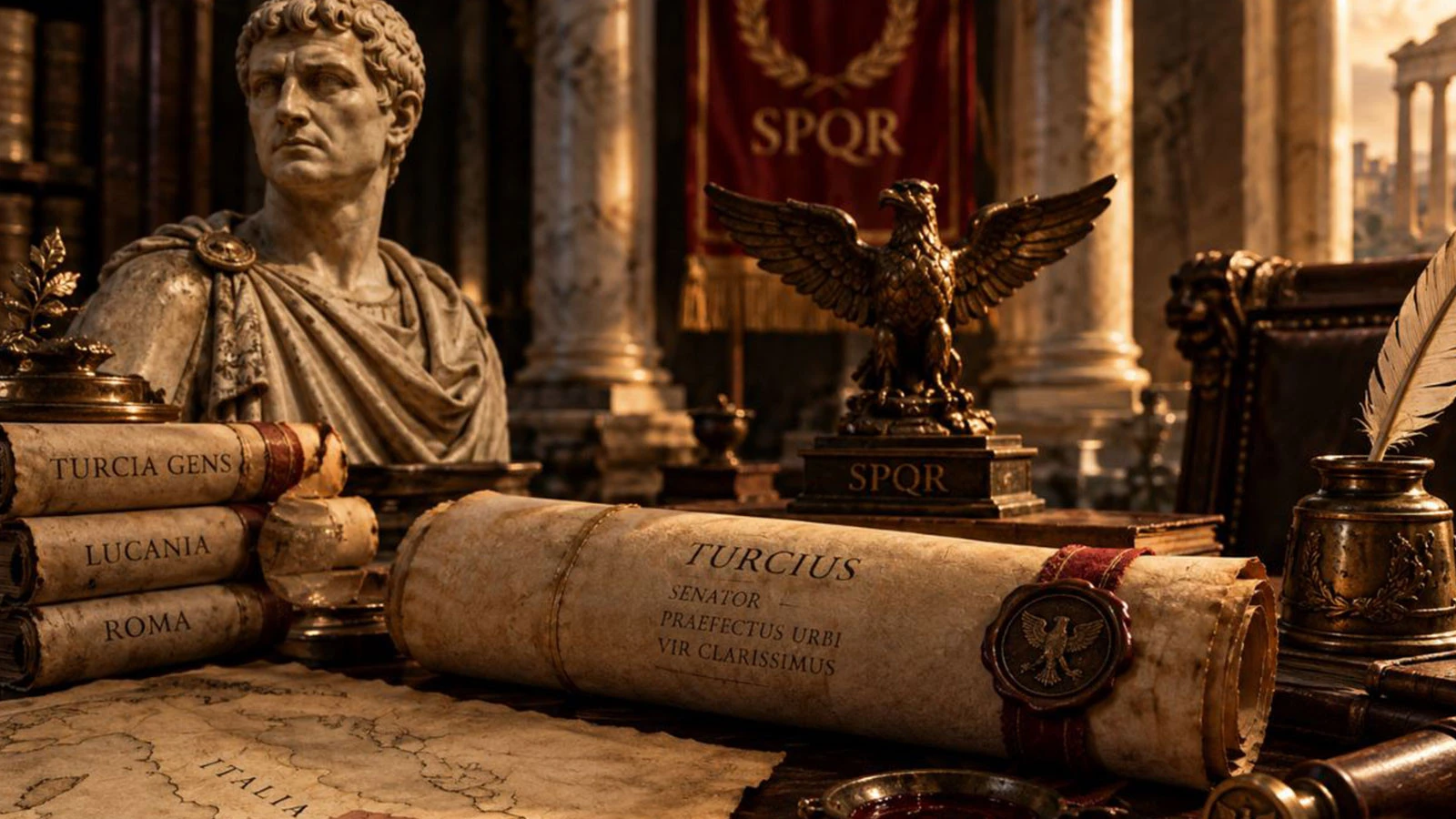 "Turcia" trace in Rome, the Italian adventure of the Ancient Turks