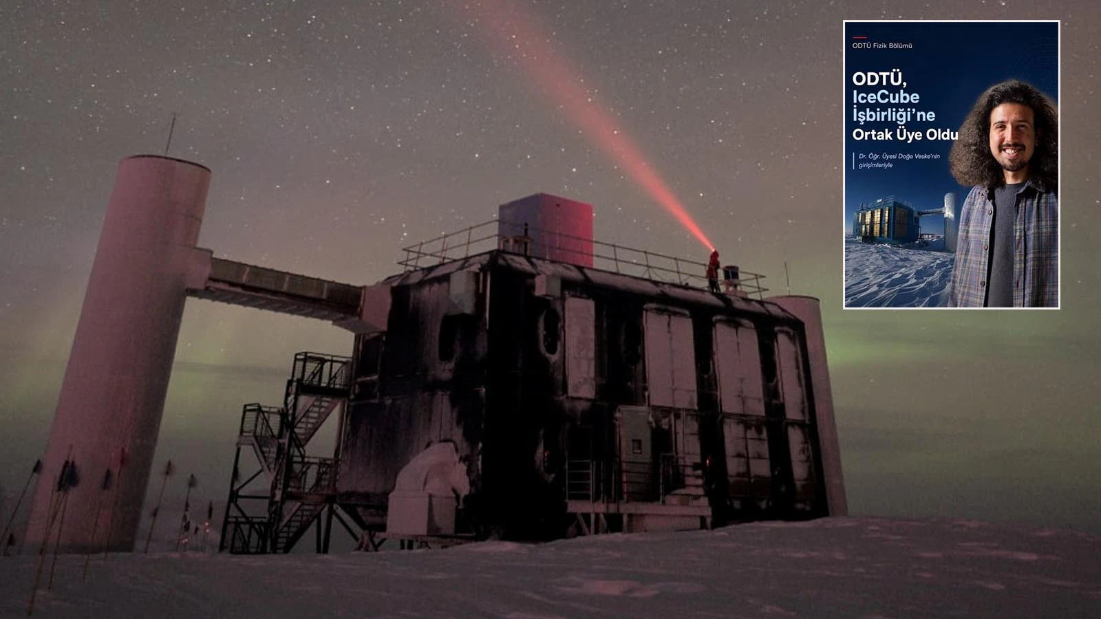 Turkish contribution to the Nobel-winning experiment! METU is also chasing the ghost particle