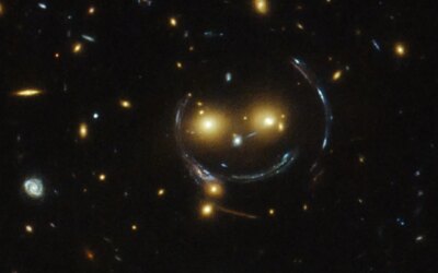 NASA’s post became a trending topic: Smiling face in space!
