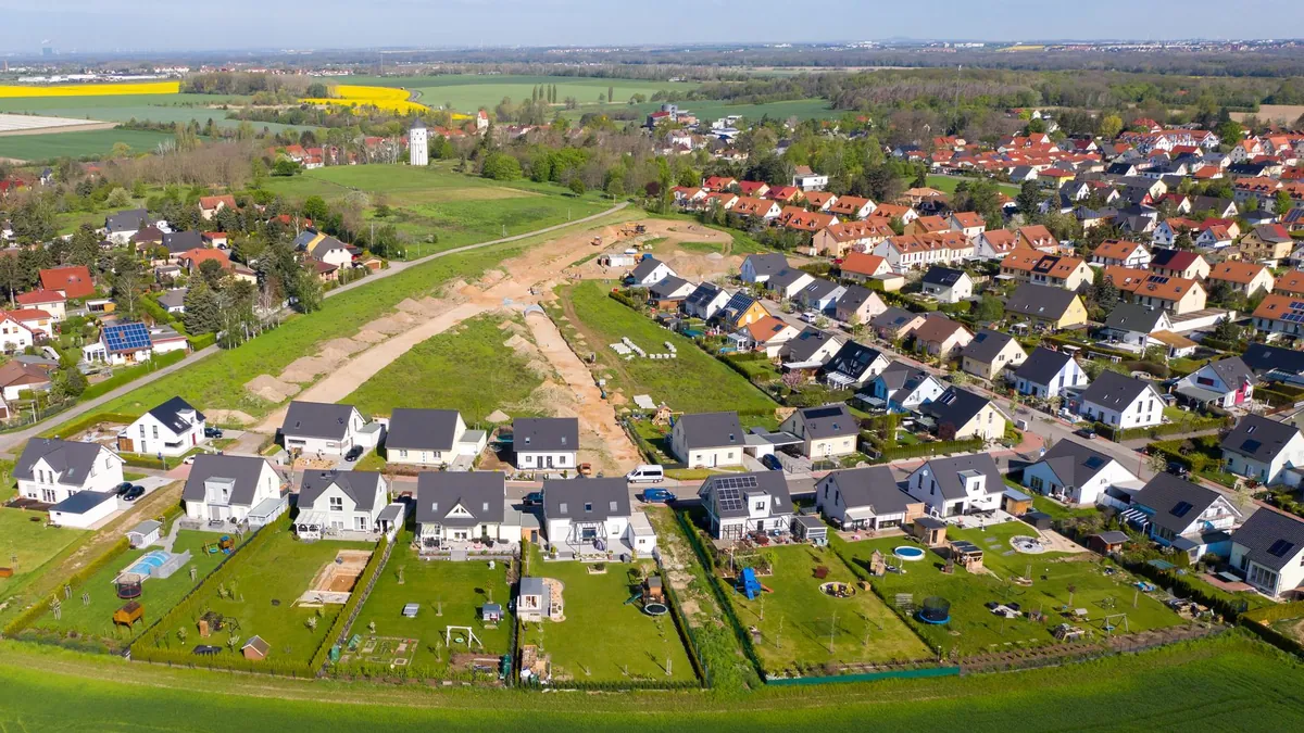 Eigenheime am Stadtrand