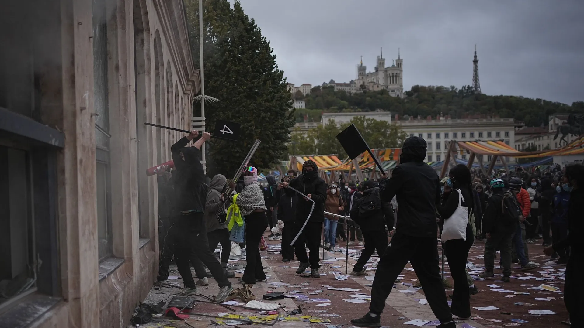 Day of protest in France