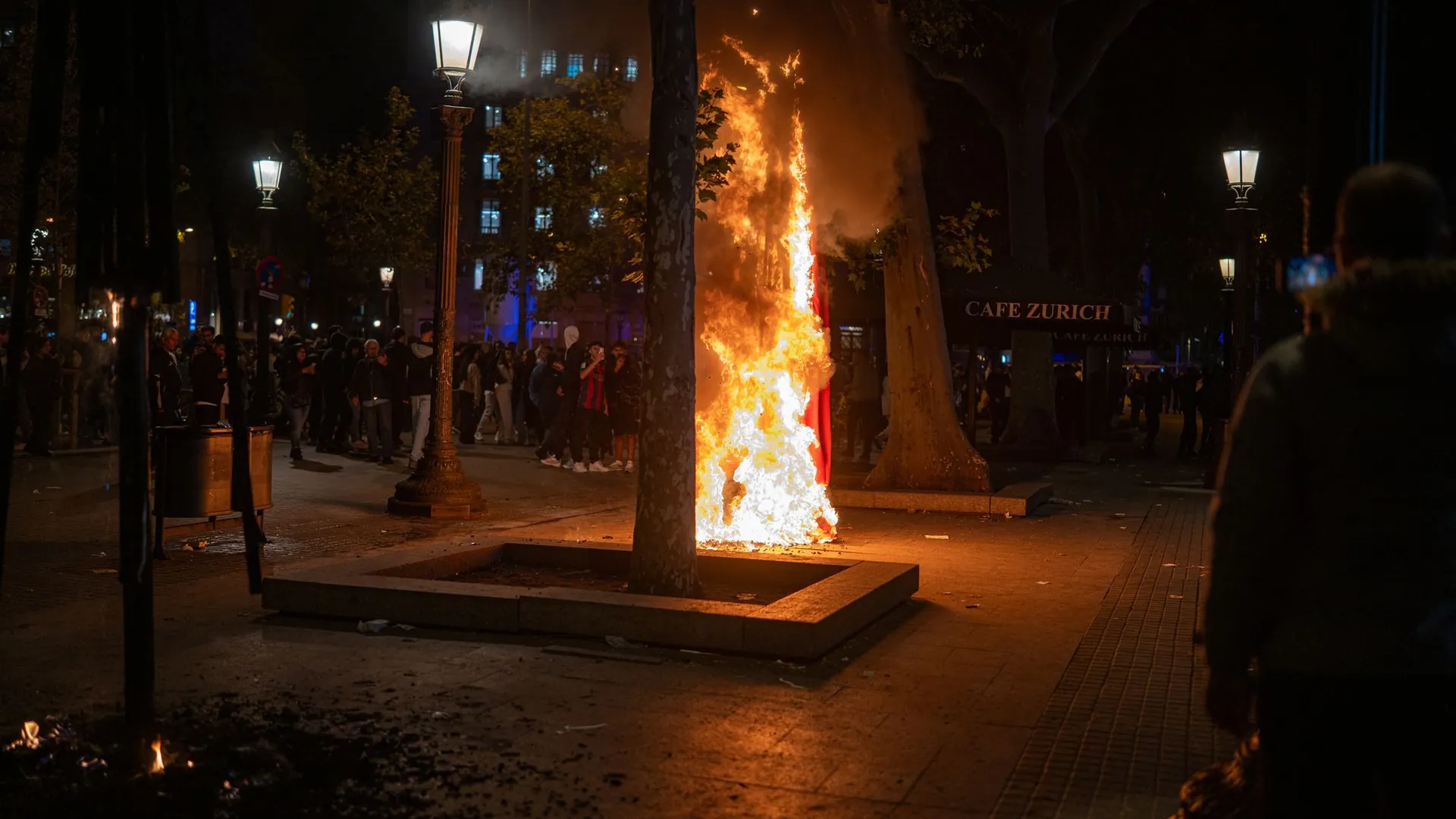Protests in Barcelona Protests in Barcelona