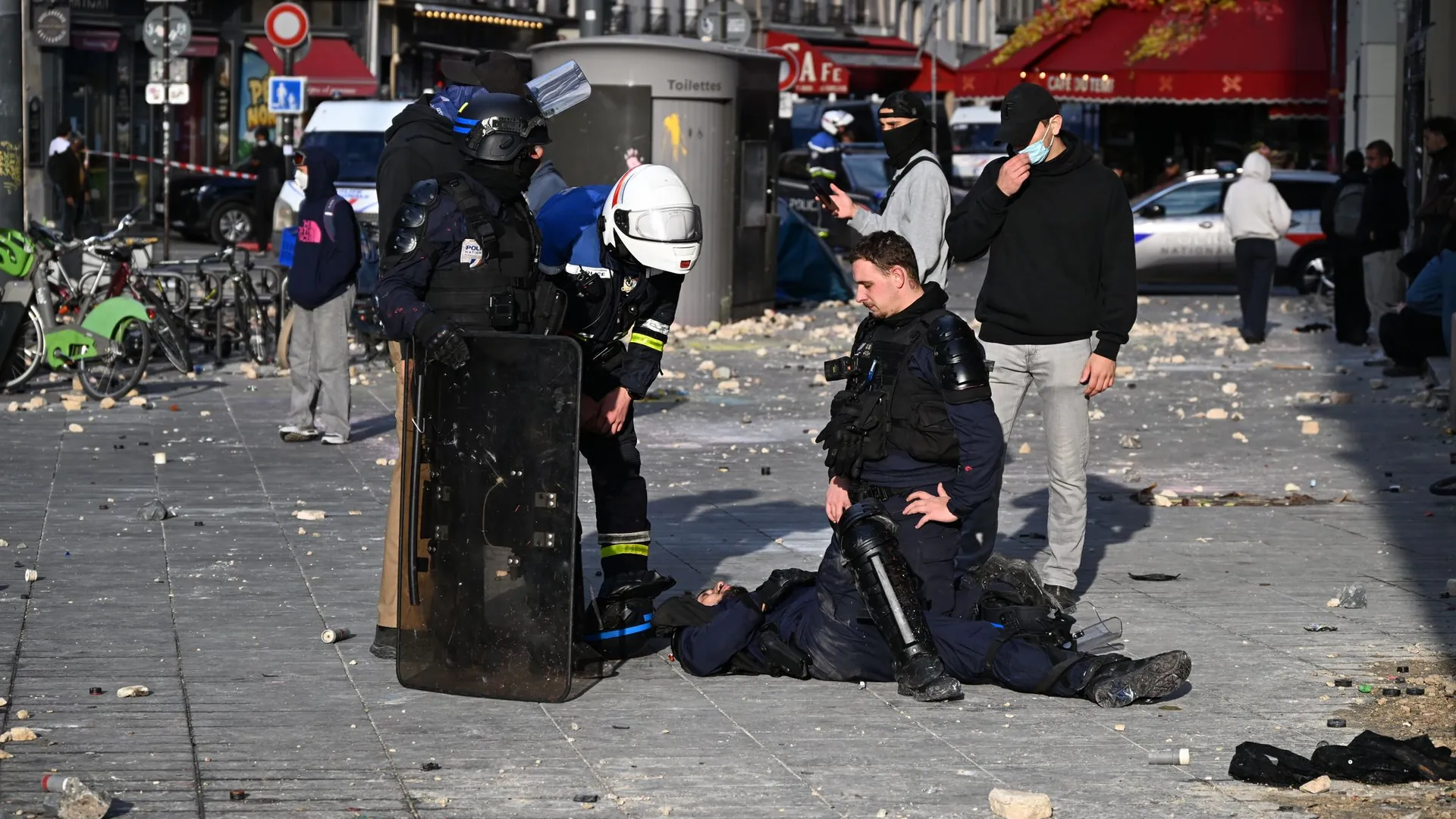 Day of protest in France Day of protest in France