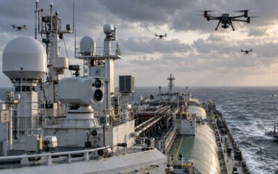 500 thousand dollar drone shield, merchant ships are being armed!