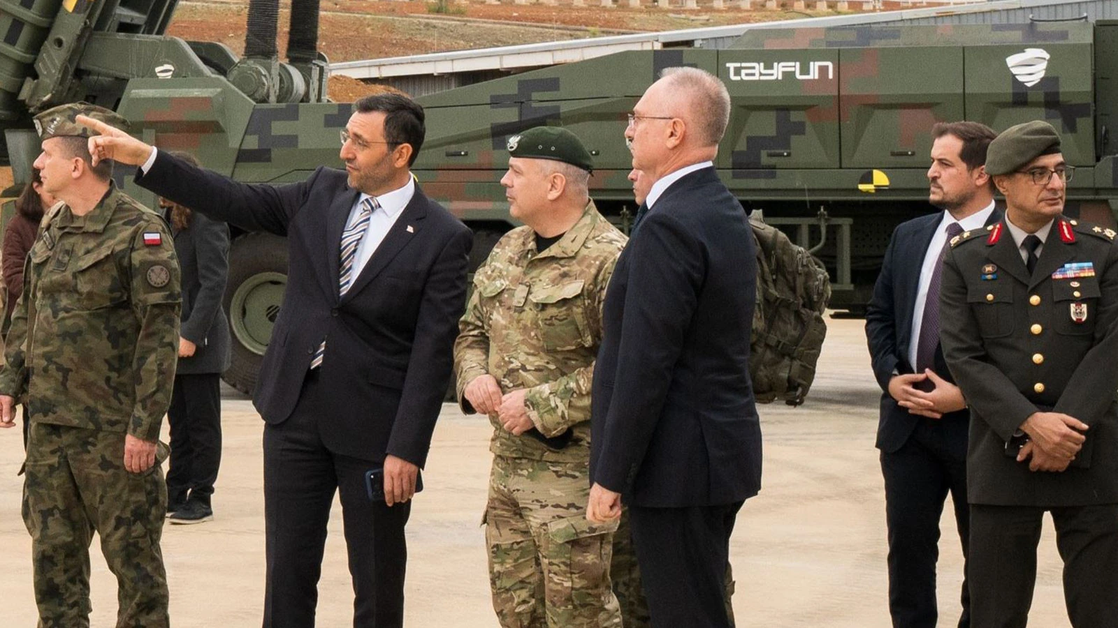 They came to examine, Poland's eyes are on the TAYFUN missile