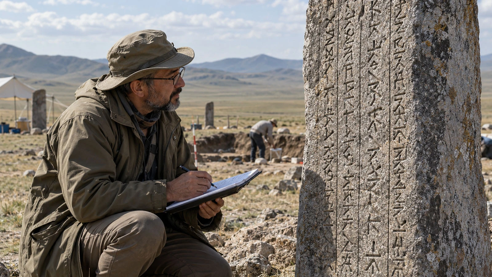 Turkish mystery in stones! 2 thousand years old Gokturk trace in Europe
