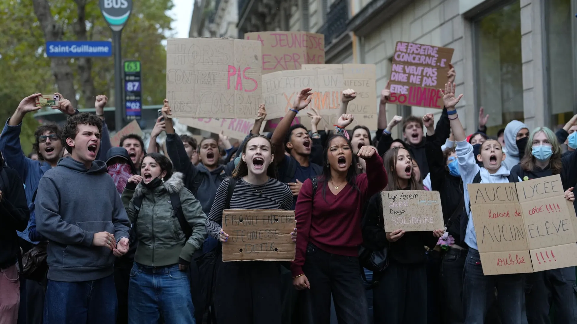 School protests in France School protests in France